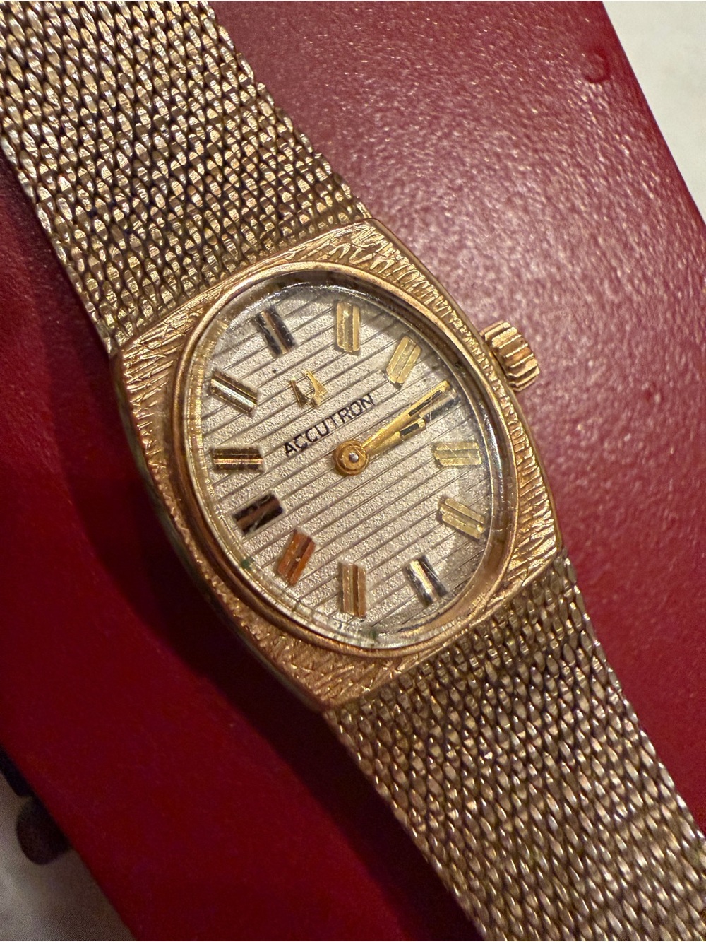 1960'S Bulova Accutron 10K G.F. Wrist Watch